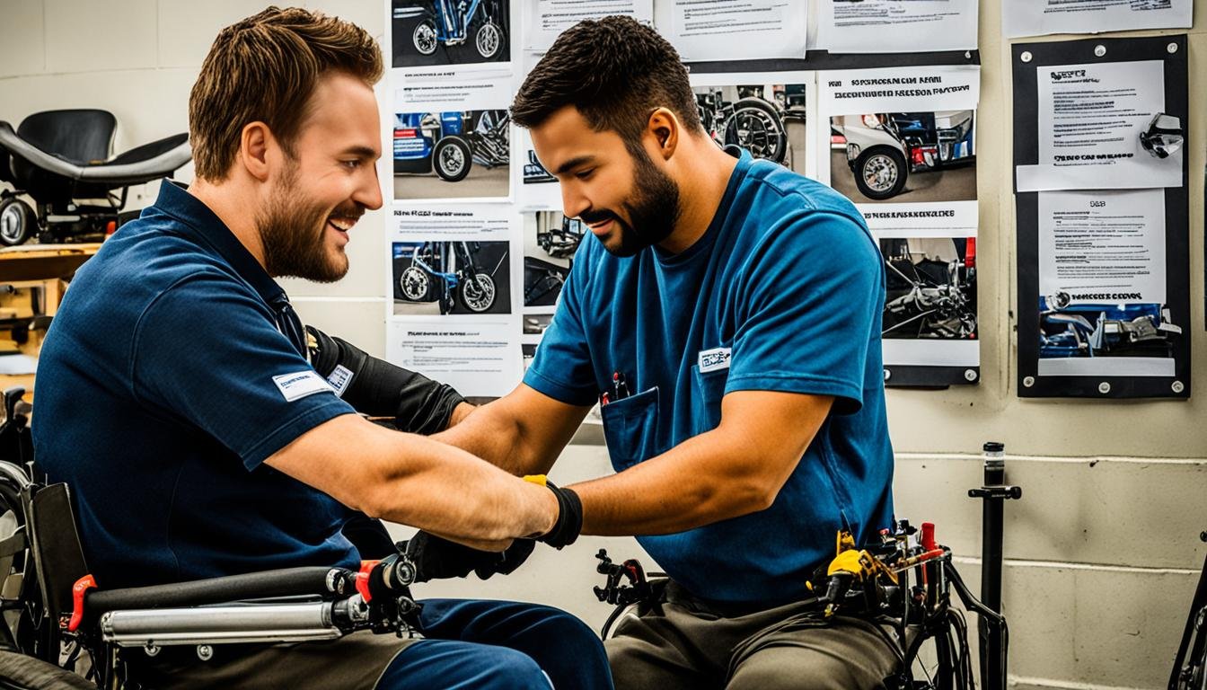 電動輪椅維修工的技能培訓課程