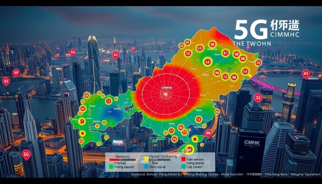 CMHK 5G 網絡覆蓋範圍