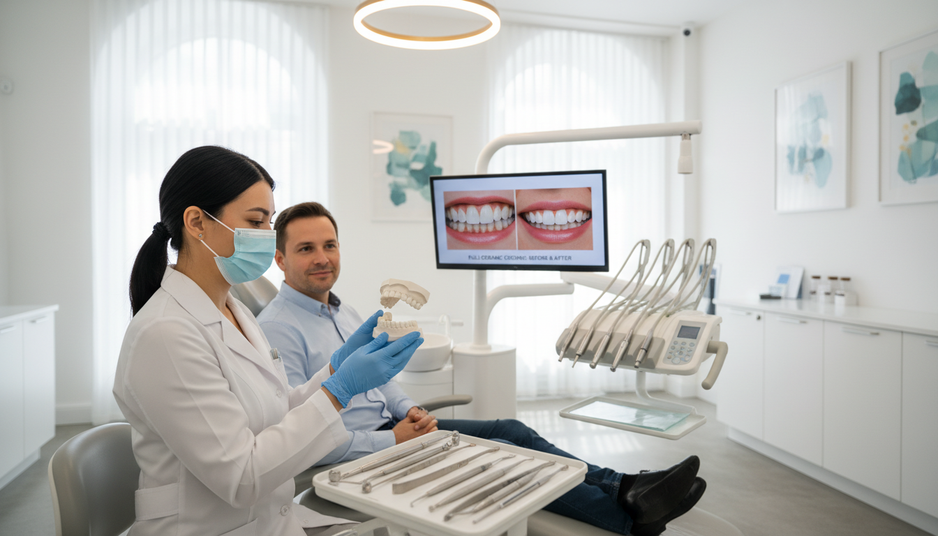 全瓷冠牙齒修復技術